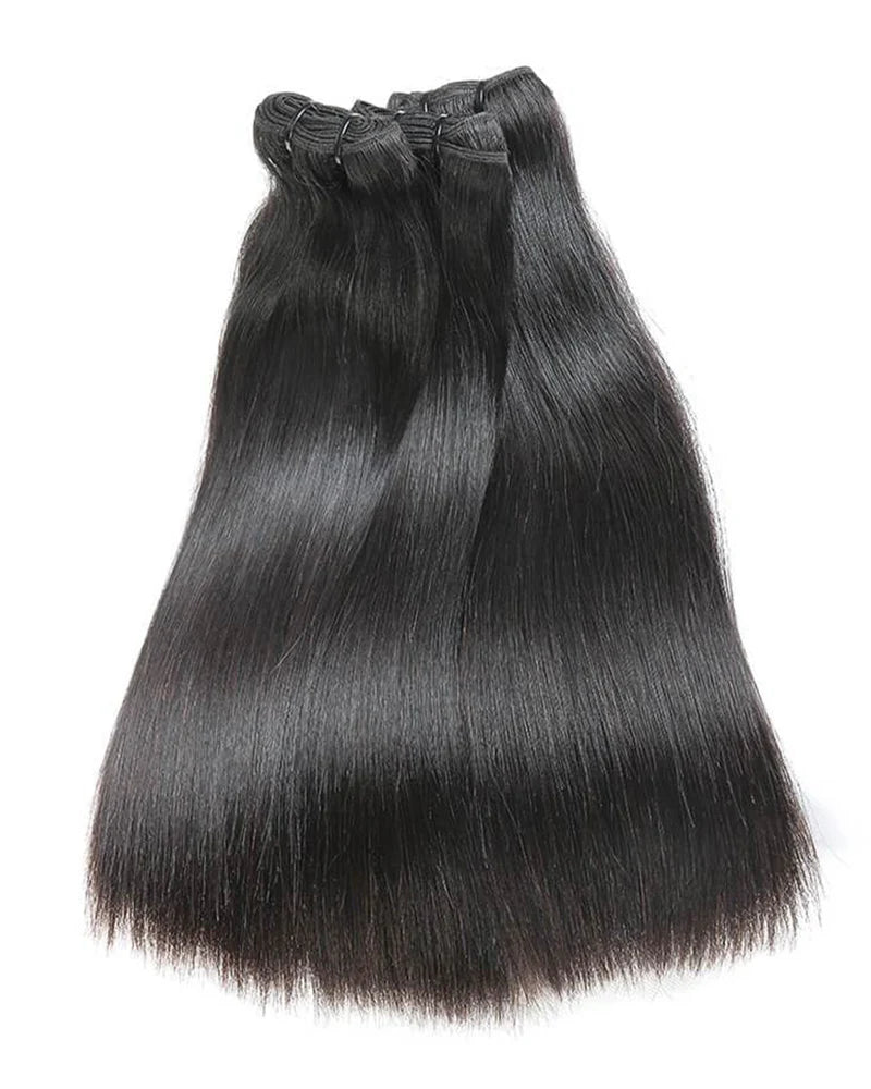 Signature Silky Straight- 3 virgin bundles