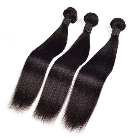 Essential Sleek Straight - 3 Virgin human hair bundles